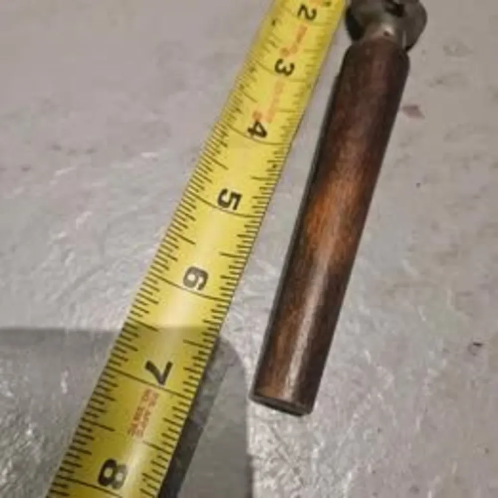 Vintage Wood Handled Metal Can Opener 7